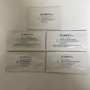 Clarity Rx Skincare Samples 5 piece pack